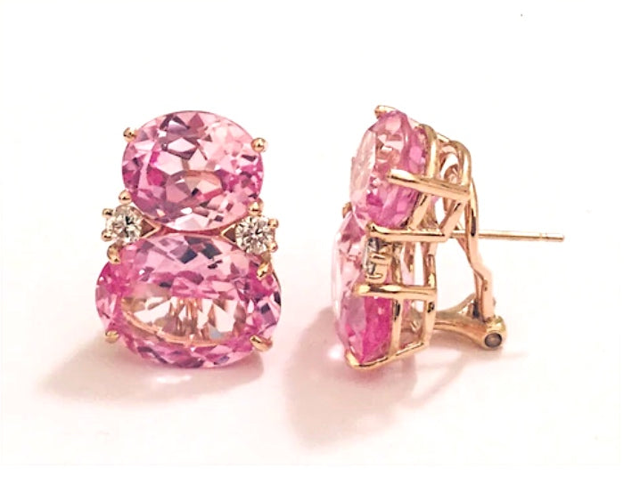 18Karat Medium GUM DROP™ Earrings with Pearls and Diamonds