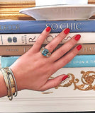 18kt Gold and Diamond Link Bracelet