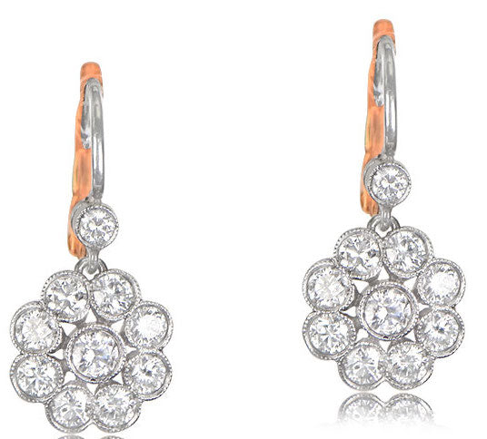 Elegant Gold Creole Earring  by David Webb