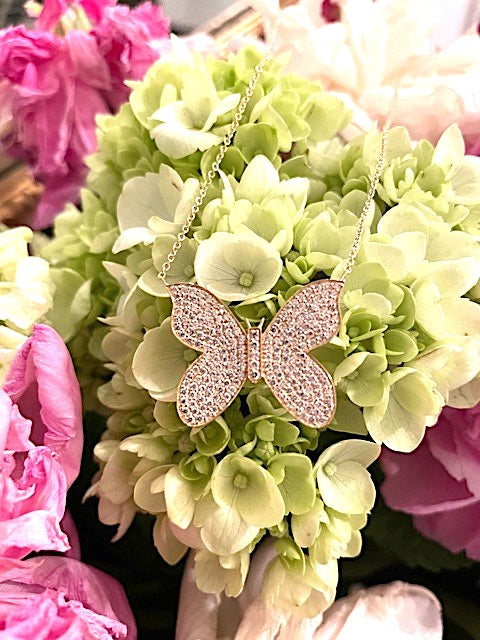 Floral motif diamond drop earring on wire with Euro backs