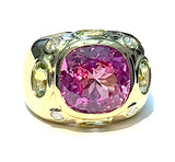 18kt Diamond Stacking Bubble Ring