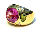 18kt Diamond Stacking Bubble Ring