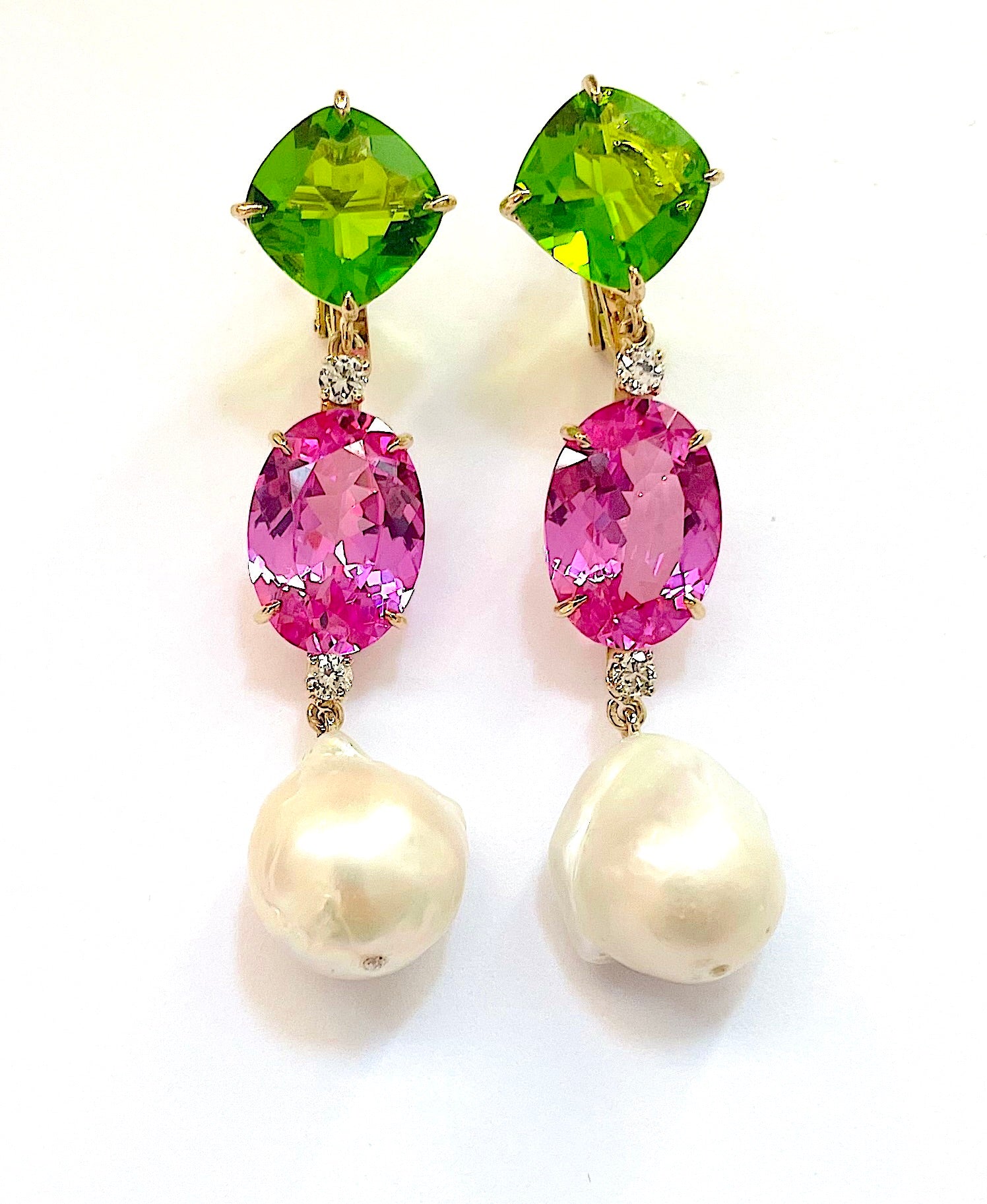 Elegant Gold Creole Earring  by David Webb