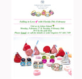 Large GUM DROP™ Earrings with Citrine and Amethyst and Diamonds