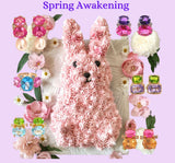 London Blue Topaz Large Cushion Ring with Diamonds