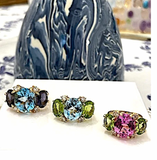 Elegant Alternating Yellow Gold Twist and White Jade Link Bracelet