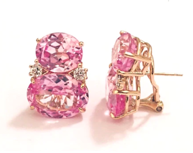 Elegant Gold Creole Earring  by David Webb