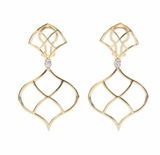 London Blue Topaz Large Cushion Ring with Diamonds