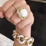 Blue Topaz Emerald Cut Ring