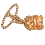 18kt Gold Family Crest or Signet Ring