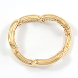 18kt Yellow Gold Tubular Bracelet