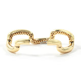 18kt Yellow Gold Tubular Bracelet