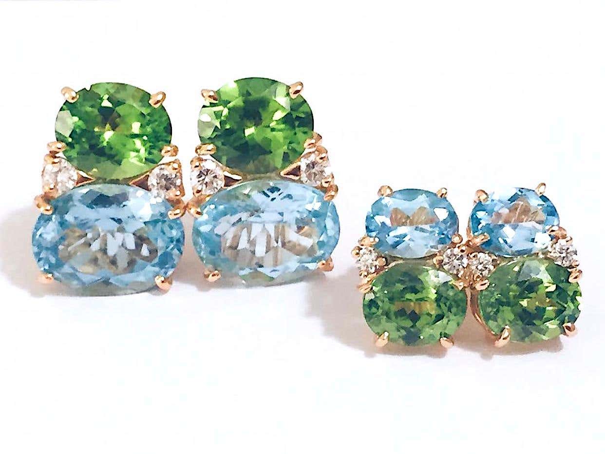 18Karat Medium GUM DROP™ Earrings with Pearls and Diamonds