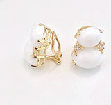18Karat Medium GUM DROP™ Earrings with Pearls and Diamonds